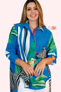 Animal Print Digital Shirt