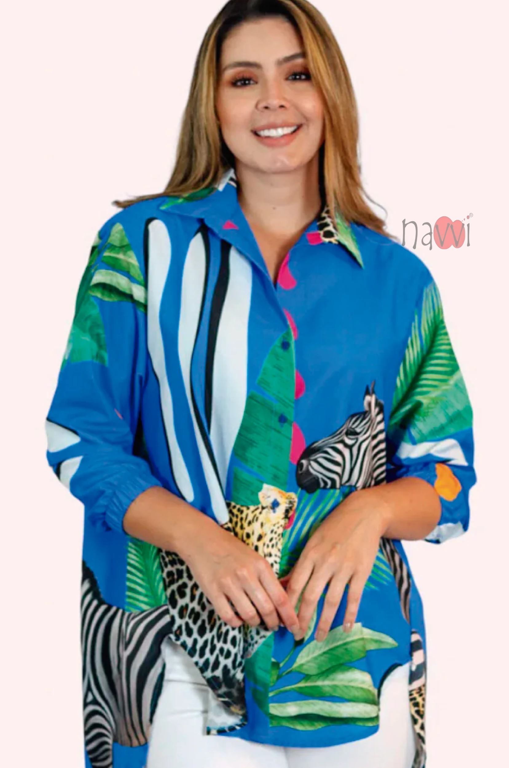 Animal Print Digital Shirt