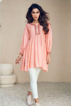 Peach Meraki Tunic