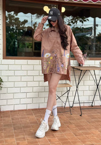 Women Soft Floral Cotton Shirt