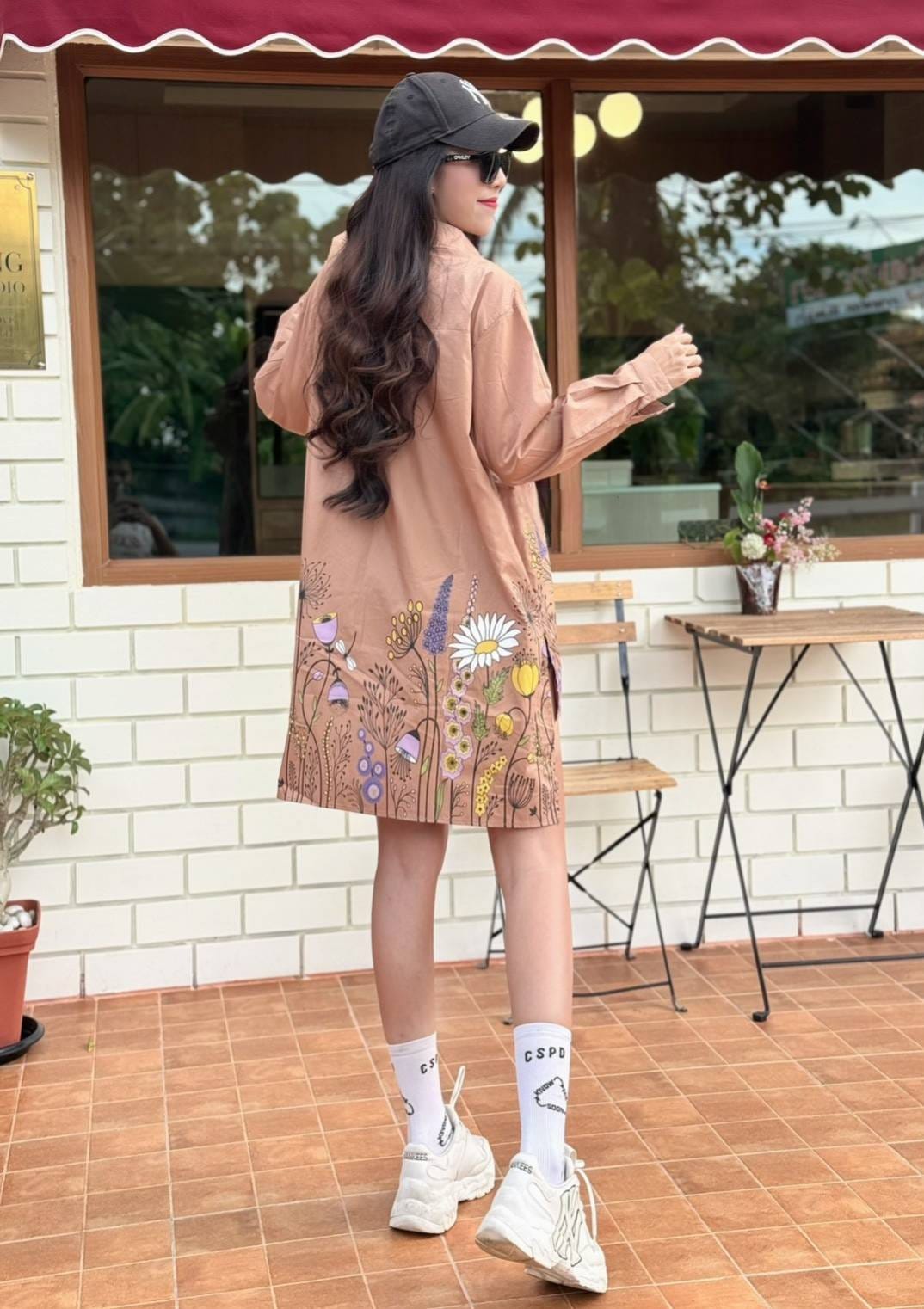 Women Soft Floral Cotton Shirt