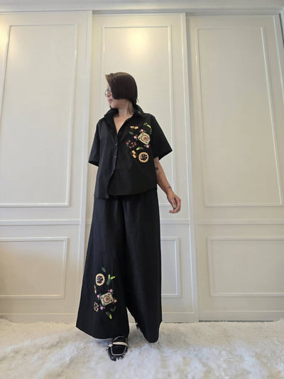 Floral Embroidered Co-Ord Set