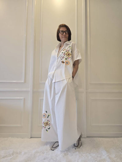 Floral Embroidered Co-Ord Set