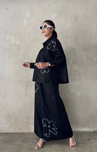 Casual Chic Threadwork Co-ord Set