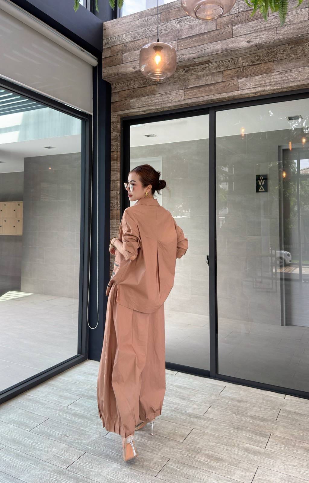 Chic Print Typography Co-Ord Set