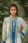 Bohemian Blue & Green Palm Tree Print Co-ord Set
