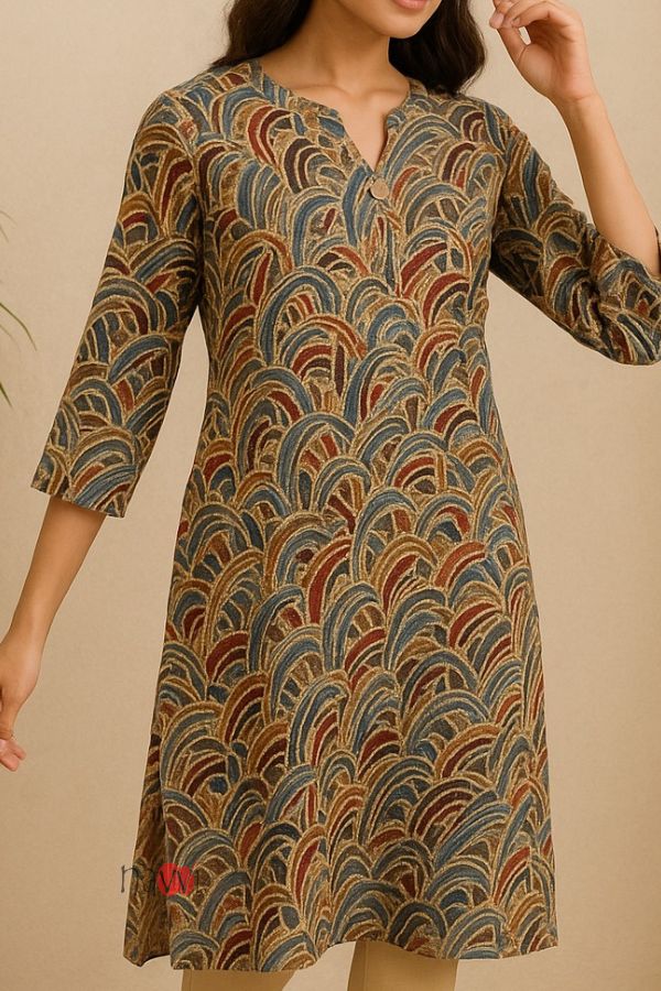 Aaranya Print Kurta - Navvi.in