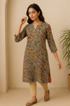 Aaranya Print Kurta - Navvi.in