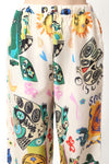 Abstract Printed Co - ord Set - Navvi.in