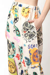 Abstract Printed Co - ord Set - Navvi.in