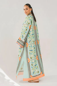 Abstract Printed Maxi Dress - Navvi.in