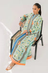 Abstract Printed Maxi Dress - Navvi.in