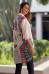 Artistic Face Back Printed Shirt - Navvi.in