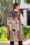 Artistic Face Back Printed Shirt - Navvi.in