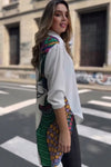 Artistic Face Back Printed Shirt - Navvi.in