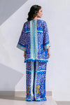 Band Collar All Over Printed Co - Ord Set - Navvi.in