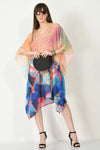 Beachy Short Kaftan Dress - Navvi.in