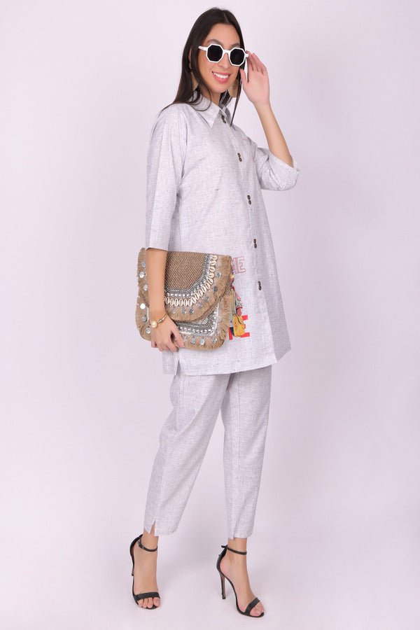 Bear Printed Co - Ord Set - Navvi.in