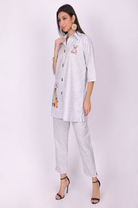 Bear Printed Co - Ord Set - Navvi.in