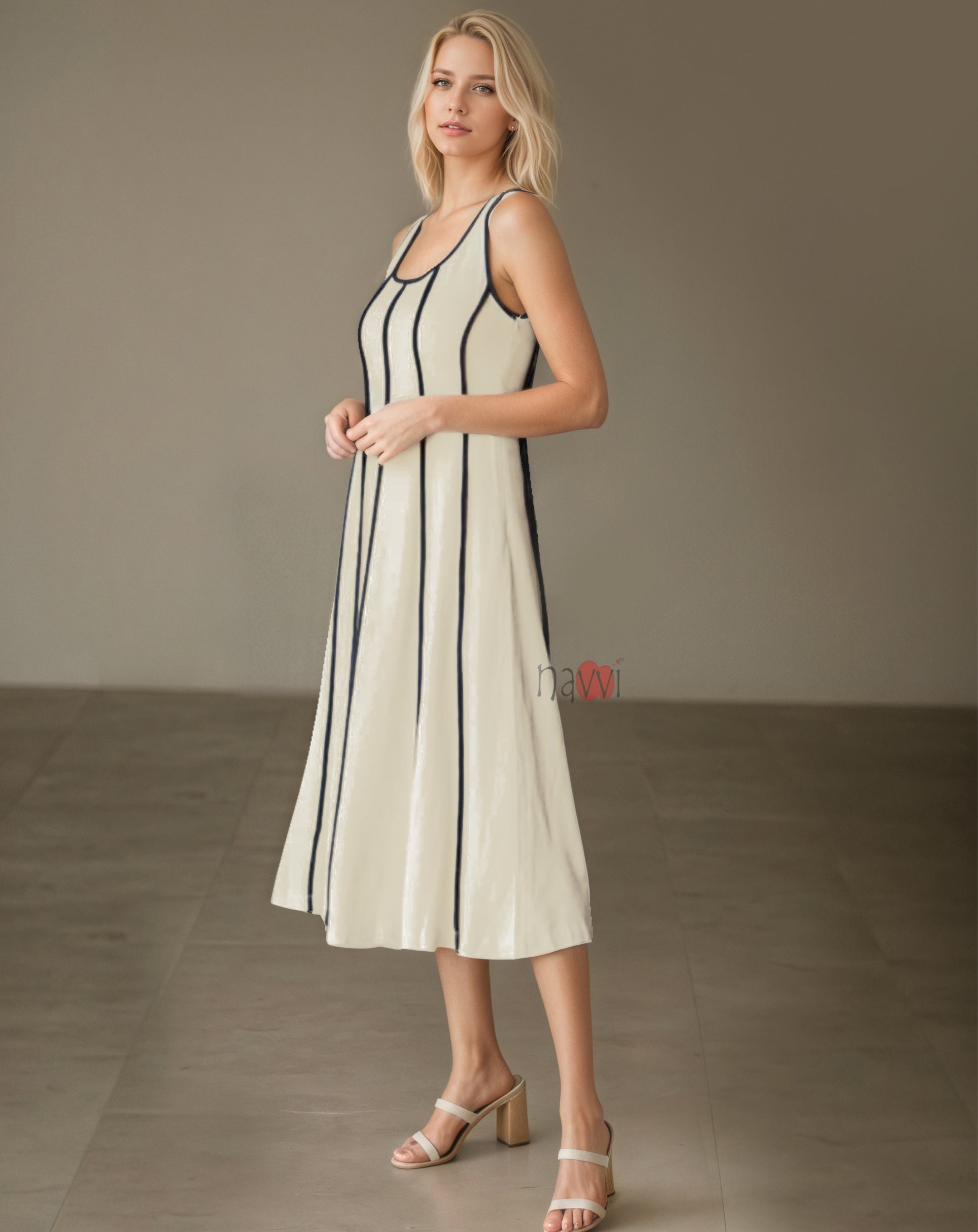 Ivory Frame Dress