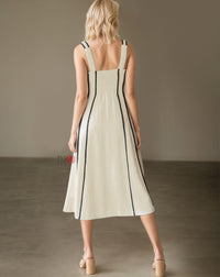 Ivory Frame Dress