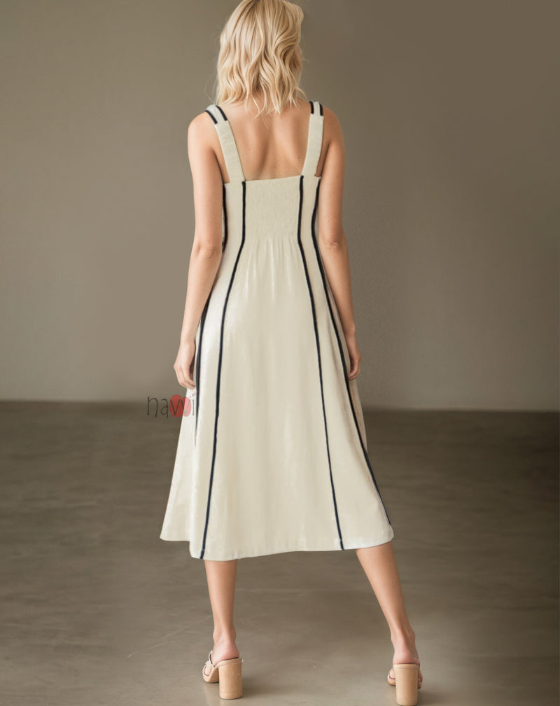 Ivory Frame Dress