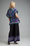 Blazing Blue Kaftan Co - ord Set - Navvi.in