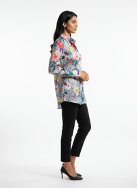 Blue Bloom Button - Down Shirt - Navvi.in