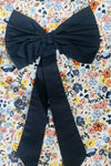 Blue Bow Summer Frock - Navvi.in