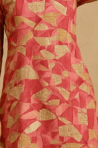 Blush Mosaic Kurta - Navvi.in