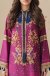 Signature Floral Print Longline Kurta Top – Elegant Occasion Wear