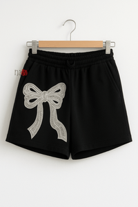 Bowtiful Embellished Babe Co - ord Set - Navvi.in