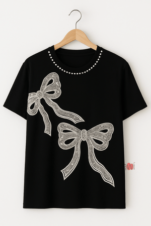 Bowtiful Embellished Babe Co-ord Set