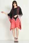 Brown Short Kaftan Dress - Navvi.in