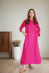 Button Front Co - Ord Set (4 Colours) - Navvi.in
