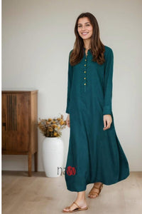 Button Front Co - Ord Set (4 Colours) - Navvi.in
