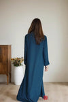 Button Front Long Co - Ord Set (3 Colours) - Navvi.in