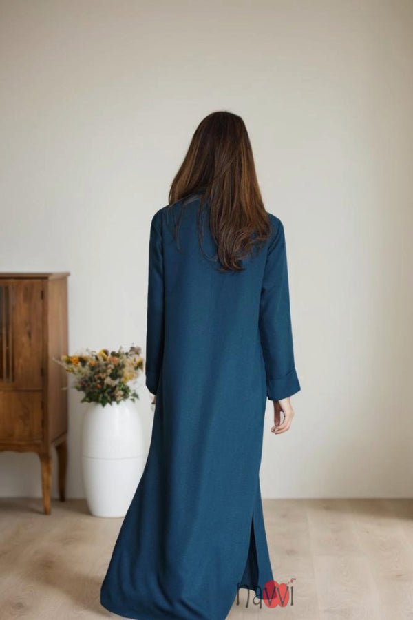 Button Front Long Co - Ord Set (3 Colours) - Navvi.in