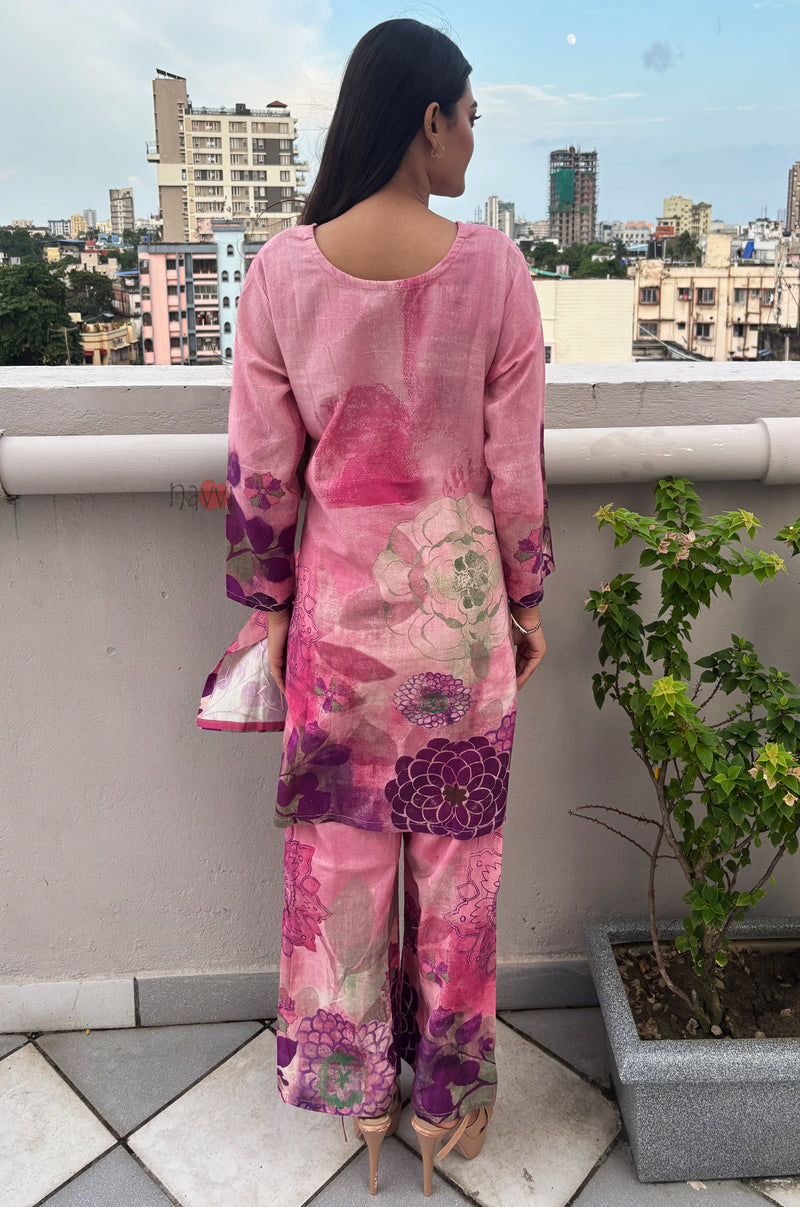 Rose Radiance Co-ord Set