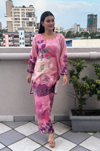 Rose Radiance Co-ord Set