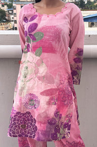 Rose Radiance Co-ord Set