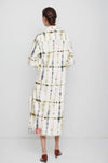 Calf Length Shirt Dress - Navvi.in