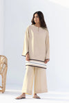 Cappuccino Rayon Co - ord Set - Navvi.in