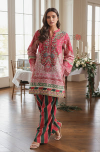 Heritage Floral Kurta Pant Set - Navvi.in