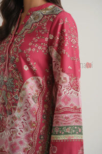 Heritage Floral Kurta Pant Set - Navvi.in