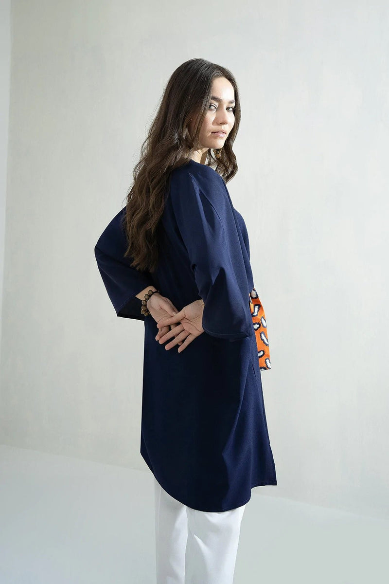 Ceruean Viscose Co - ord Set - Navvi.in
