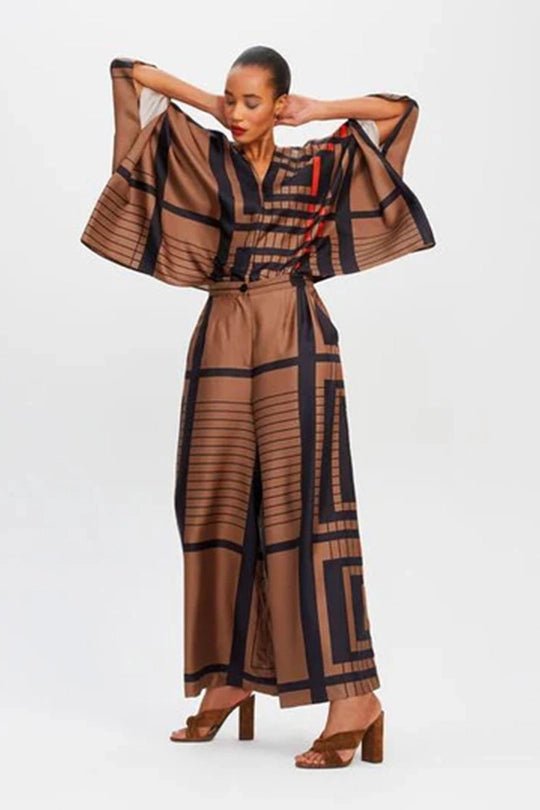 Coffee Maze Co - ord Set - Navvi.in