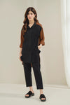 Color Block Co - ord Set - Navvi.in