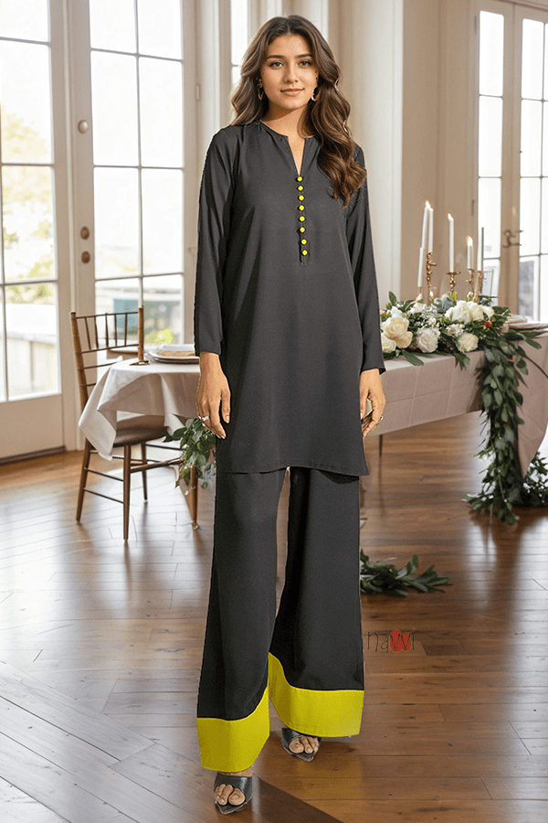 Color block Trendy Coord Set - Navvi.in