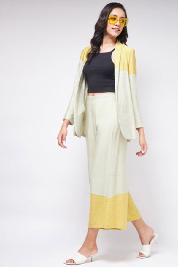 Colorblock Co - ord Set - Navvi.in